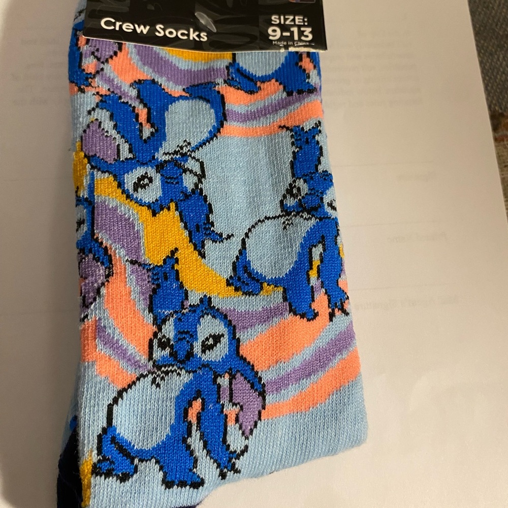 Brand new long stitch socks